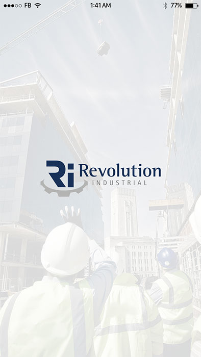 Revolution industrial a job reporting mobile app