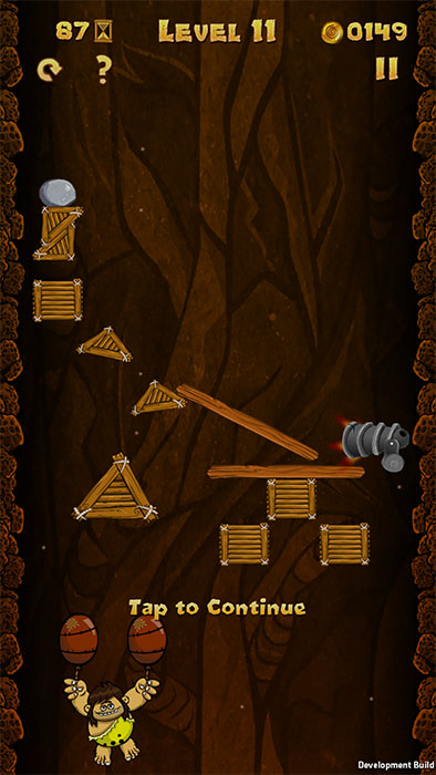 level 11 in a mobile puzzle game