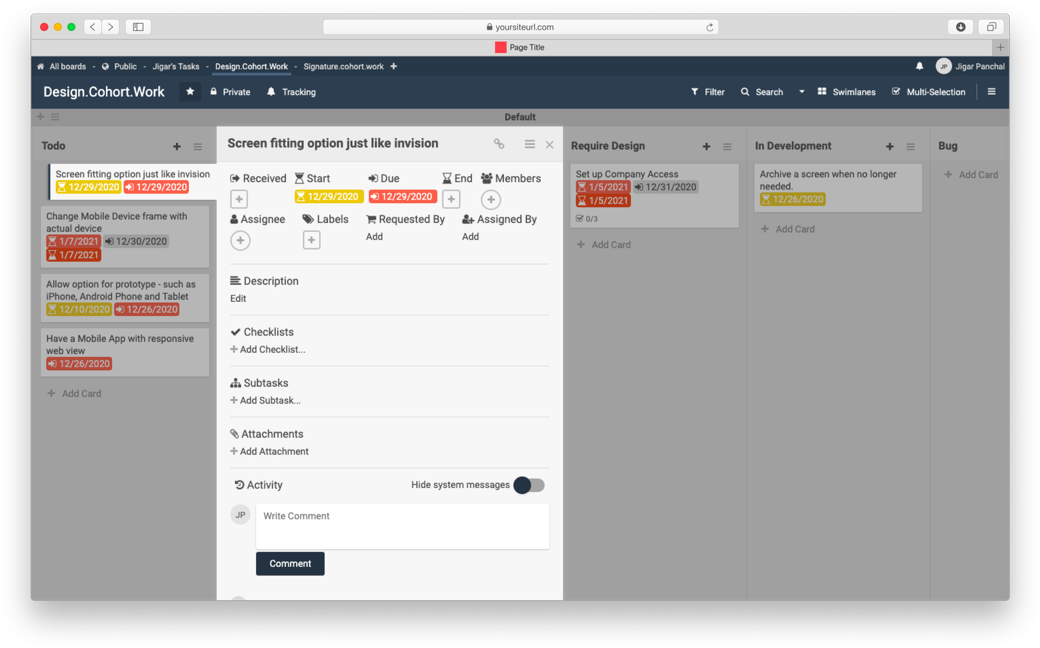 Project Management Tool